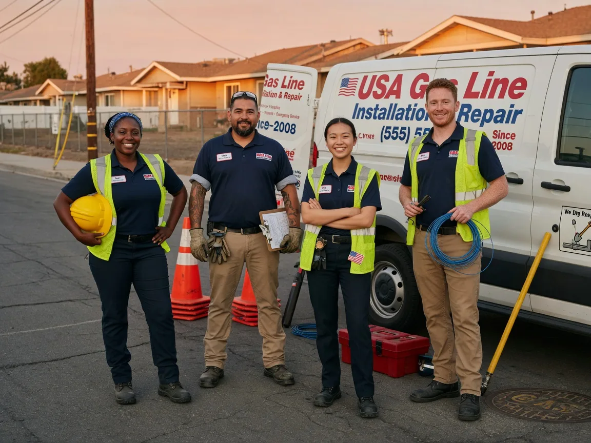 Gas Line Installation company in Marine City, MI