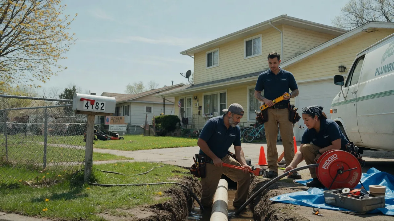 Gas Line Repair in Marine City, MI near me